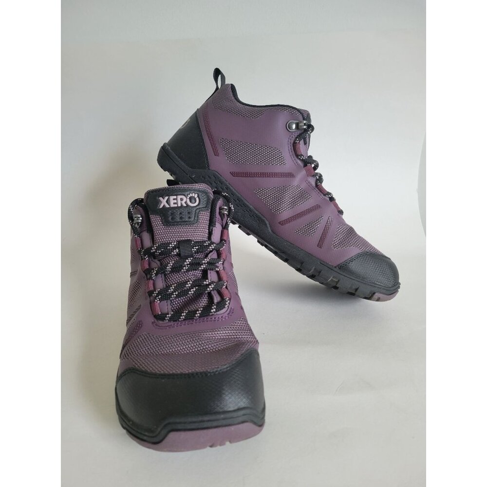 Xero Shoes Barefoot Trail Hiking Womens size 10 Purple Zero Drop Gorpcore